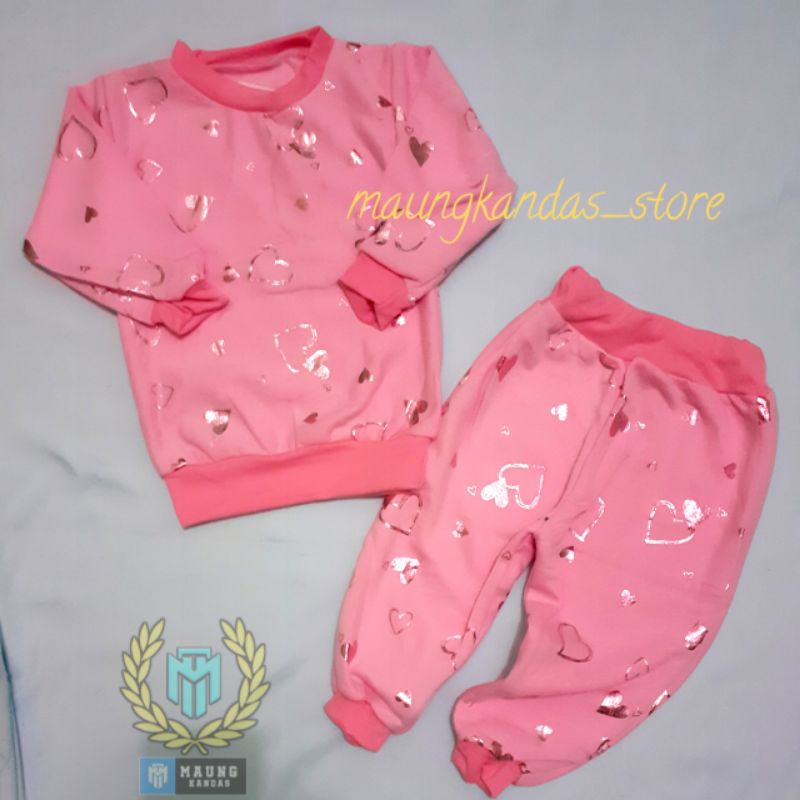 Setcel Anak / Setelan Joger Anak 5-6 Tahun Set Joger Murah