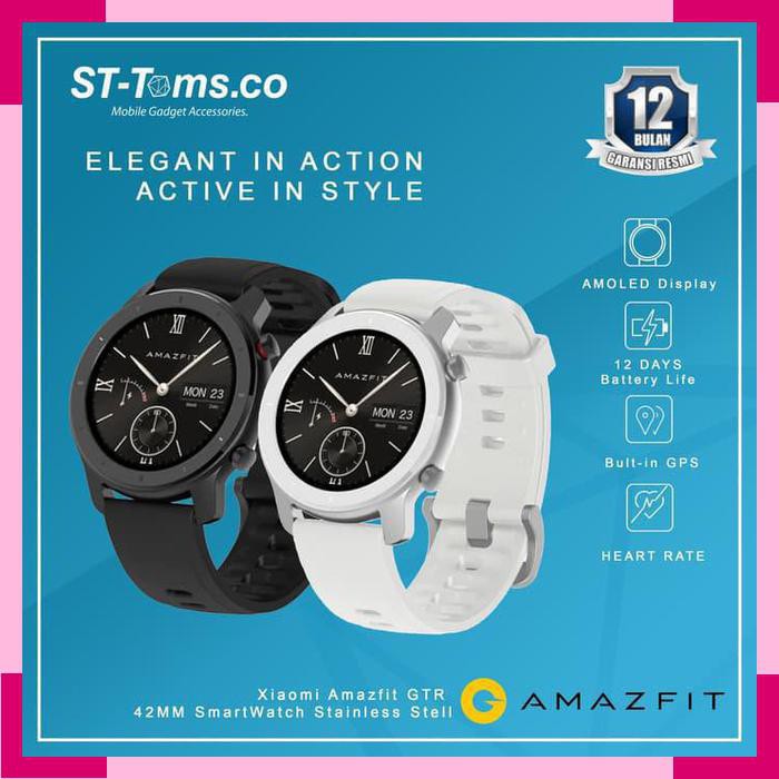 Xiaomi Amazfit GTR 42 MM 42MM SmartWatch Stainless Stell