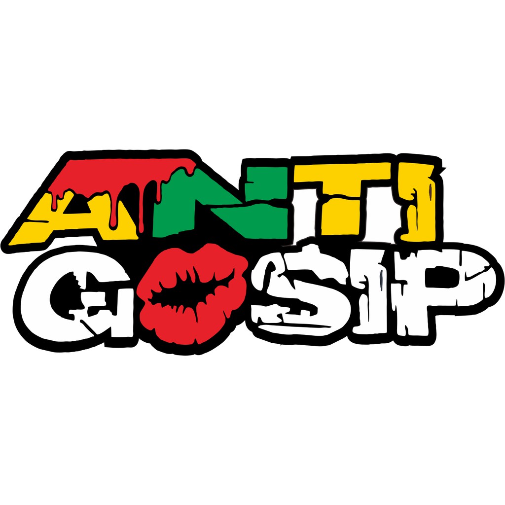 

stiker cutting ANTI GOSIP kecil