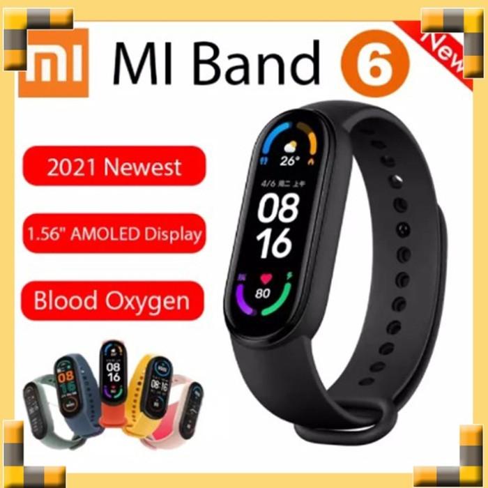 Xiaomi Miband 6 Amoled Mi Band 6 Smartwatch Spo2 Original