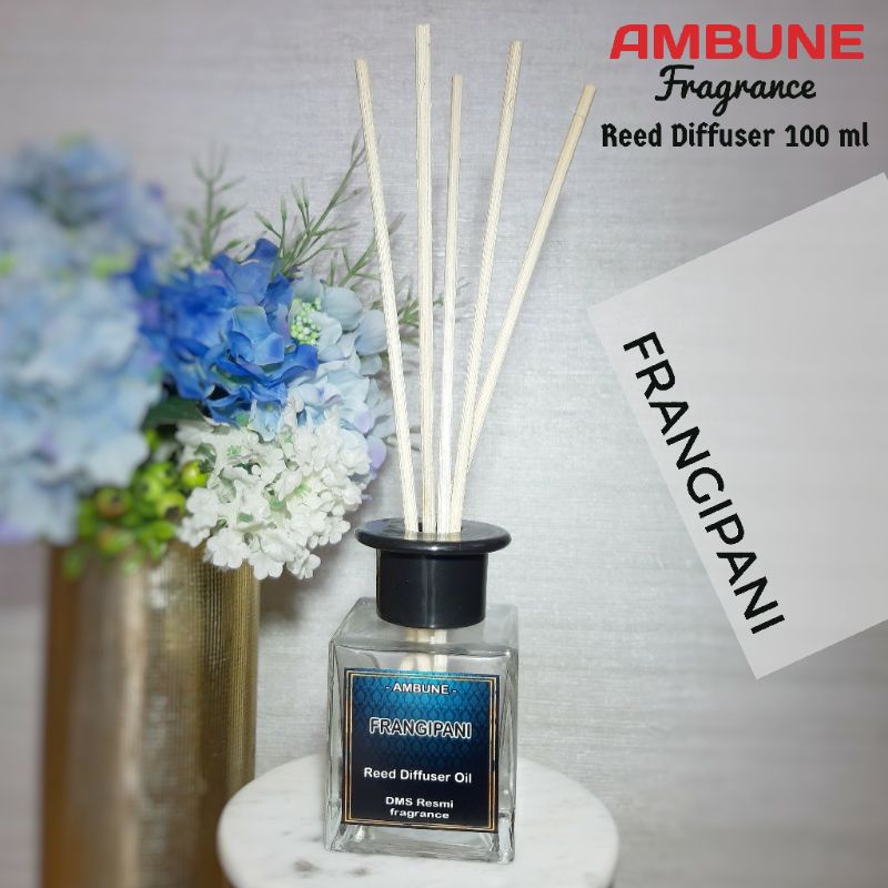 Pengharum ruangan FRANGIPANI Reed Diffuser Oil 100 ml Ambune