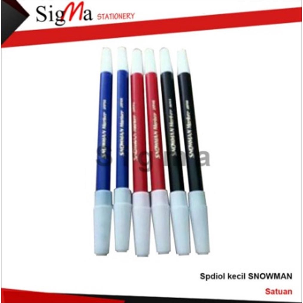 

SPIDOL SNOWMAN kecil SATUAN