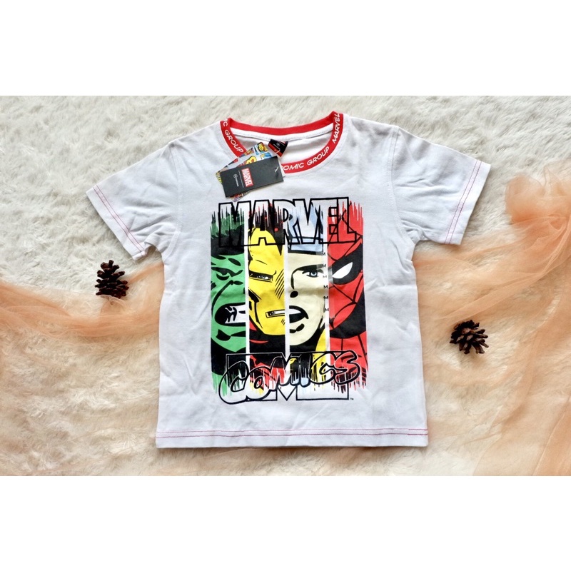 Baju Anak Laki-laki Merk Nevada X Marvel