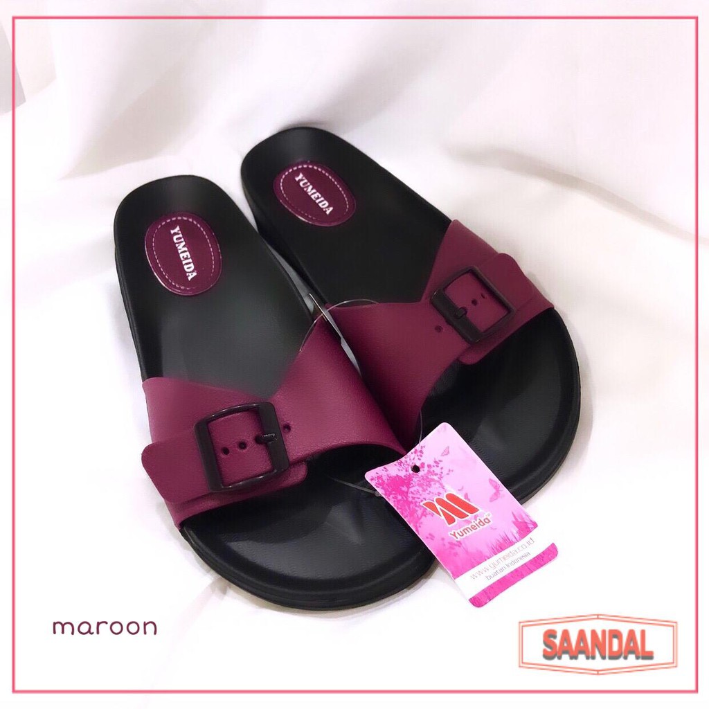 Sandal Selop Wanita Yumeida 9061 LD (BISA SATUAN)