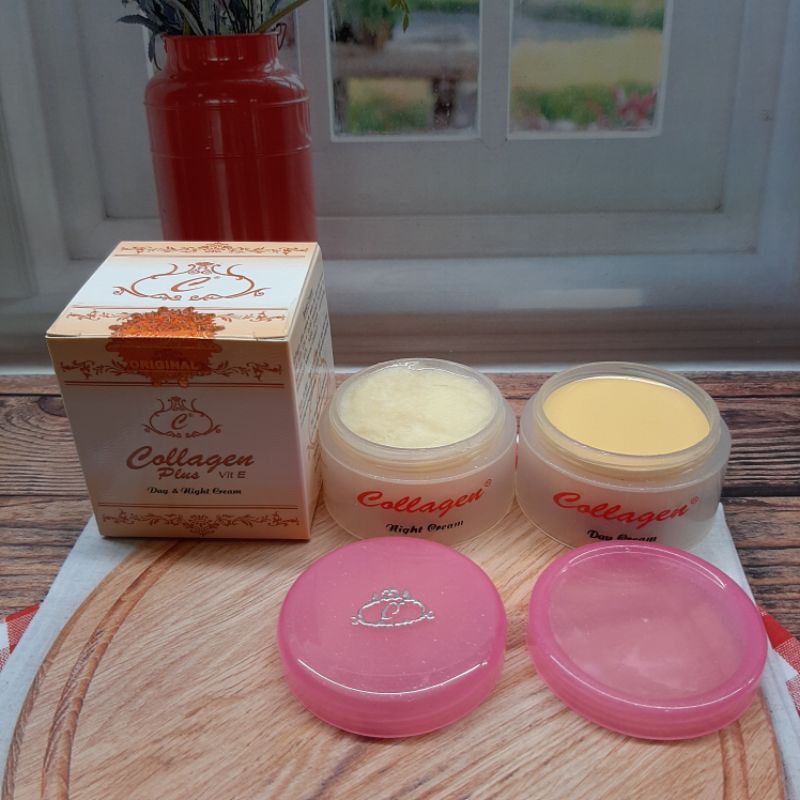 cream collagen siang malam