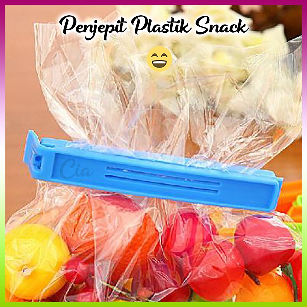 Jual Penjepit Plastik Bungkus Makanan Klip Clip Food Sealing Snack Sealer Segel Jepit Ringan 5614
