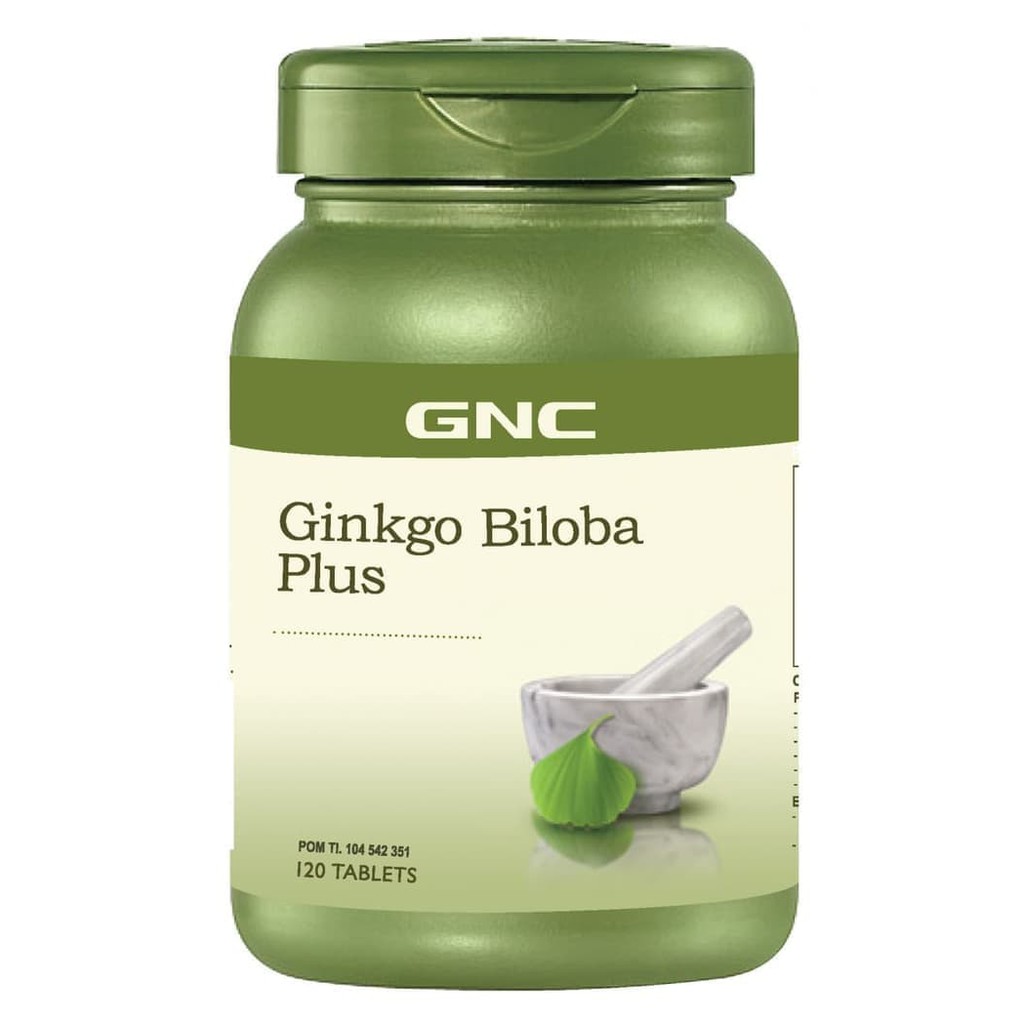 GNC Ginkgo Biloba Plus - 120 tablet (421567) BPOM