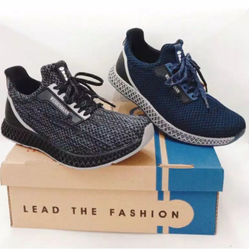 SEPATU SLIP-ON TALI PRIA WEIDENMANN WOLVO 01 ORIGINAL