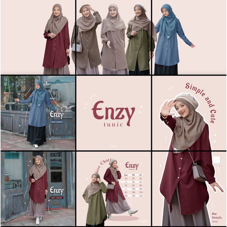 READY ENZY TUNIK ONLY BY SILMEE