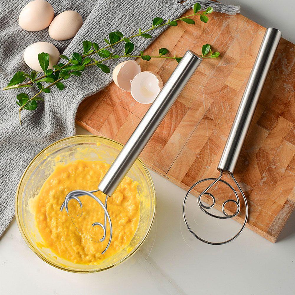 Solighter Danish Dough Whisk Alat Dapur Pengaduk Telur Coil Halus