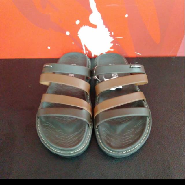 SANDAL PRIA NECKERMAN FRESNO CMP COKELAT Hitam