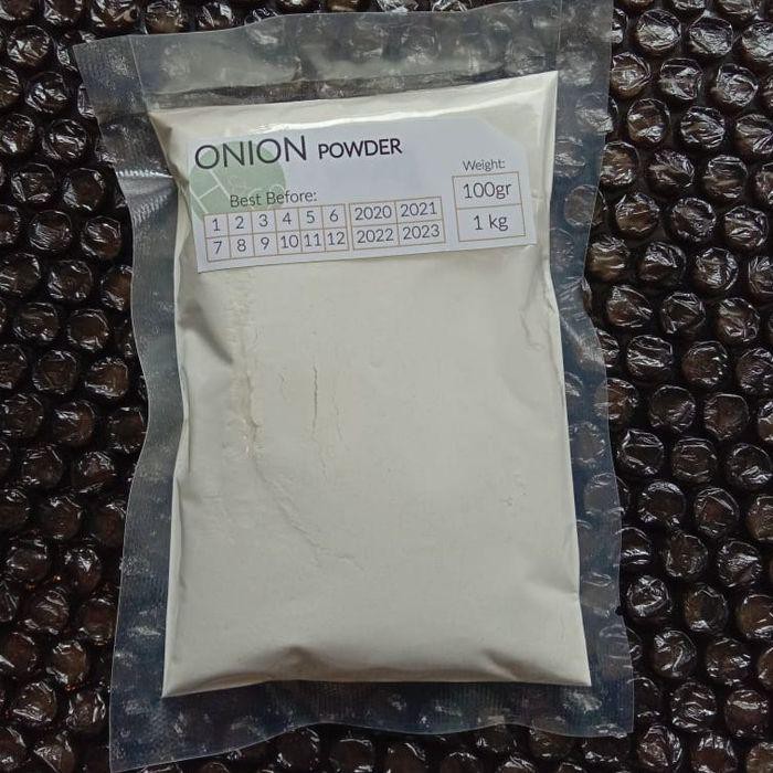 

Natural onion powder/Onion powder/ Bubuk bawang bombay 100gr BERKUALITAS