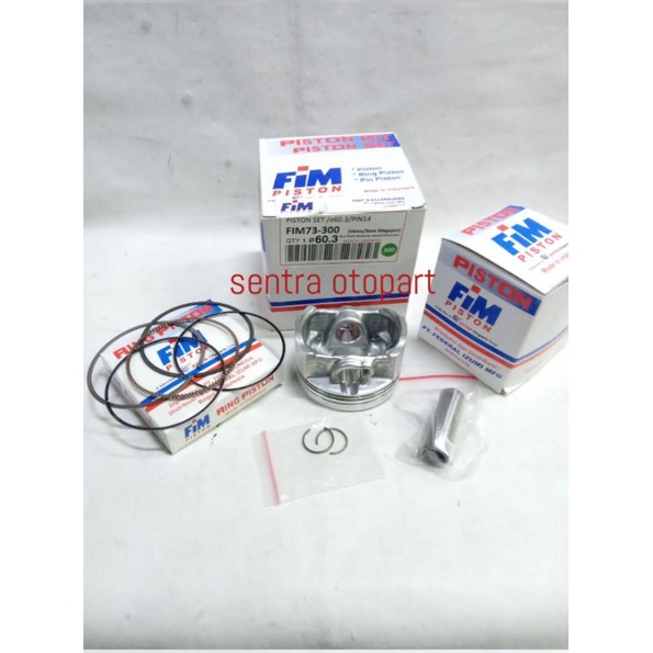 piston seher kit megapro monoshok oversize 300 original fim