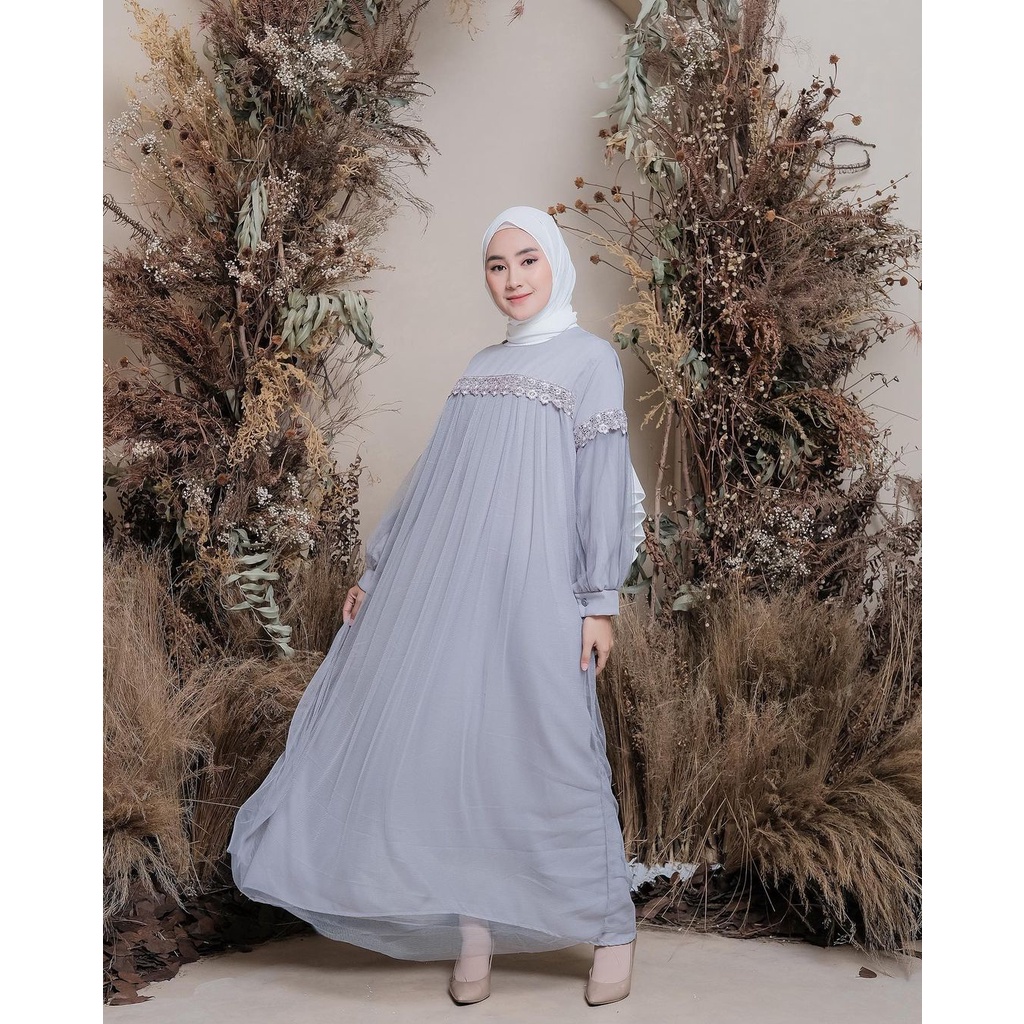 MAXI DRESS WANITA / NEW ZOYYA MAXI / DRESS MAXI PESTA TILE / DRESS KONDANGAN REMAJA-6