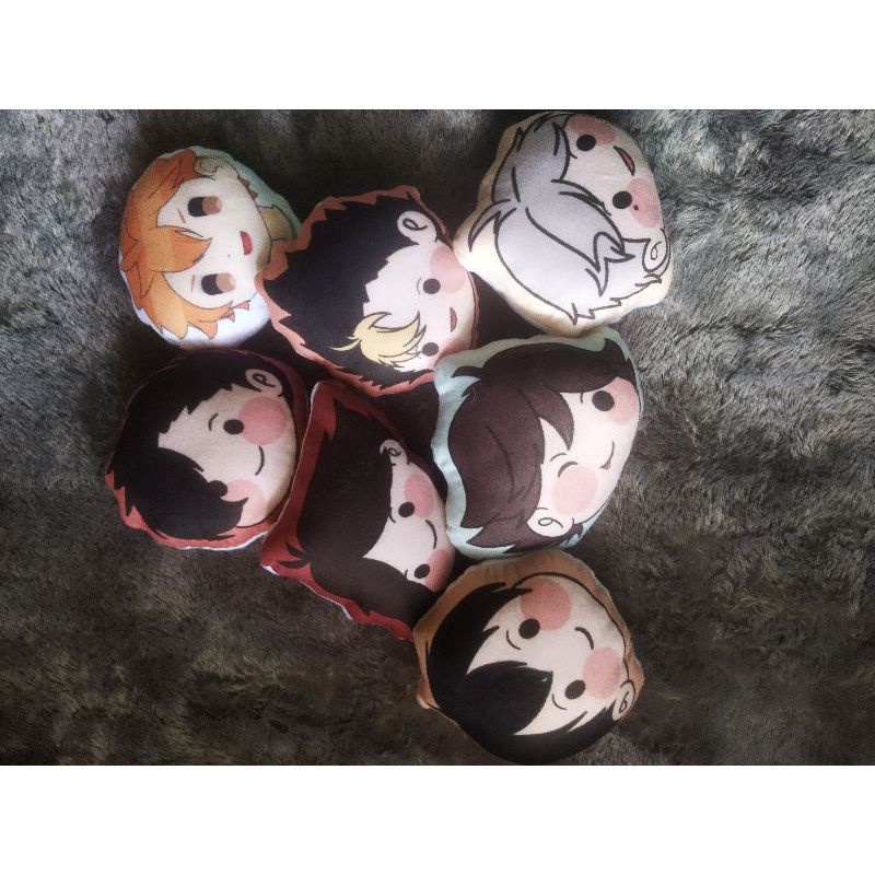 plushie doll boneka anime haikyu haikyu cushion