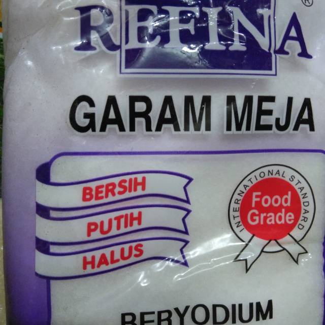 

Garam meja REFINA 500G BY MDS