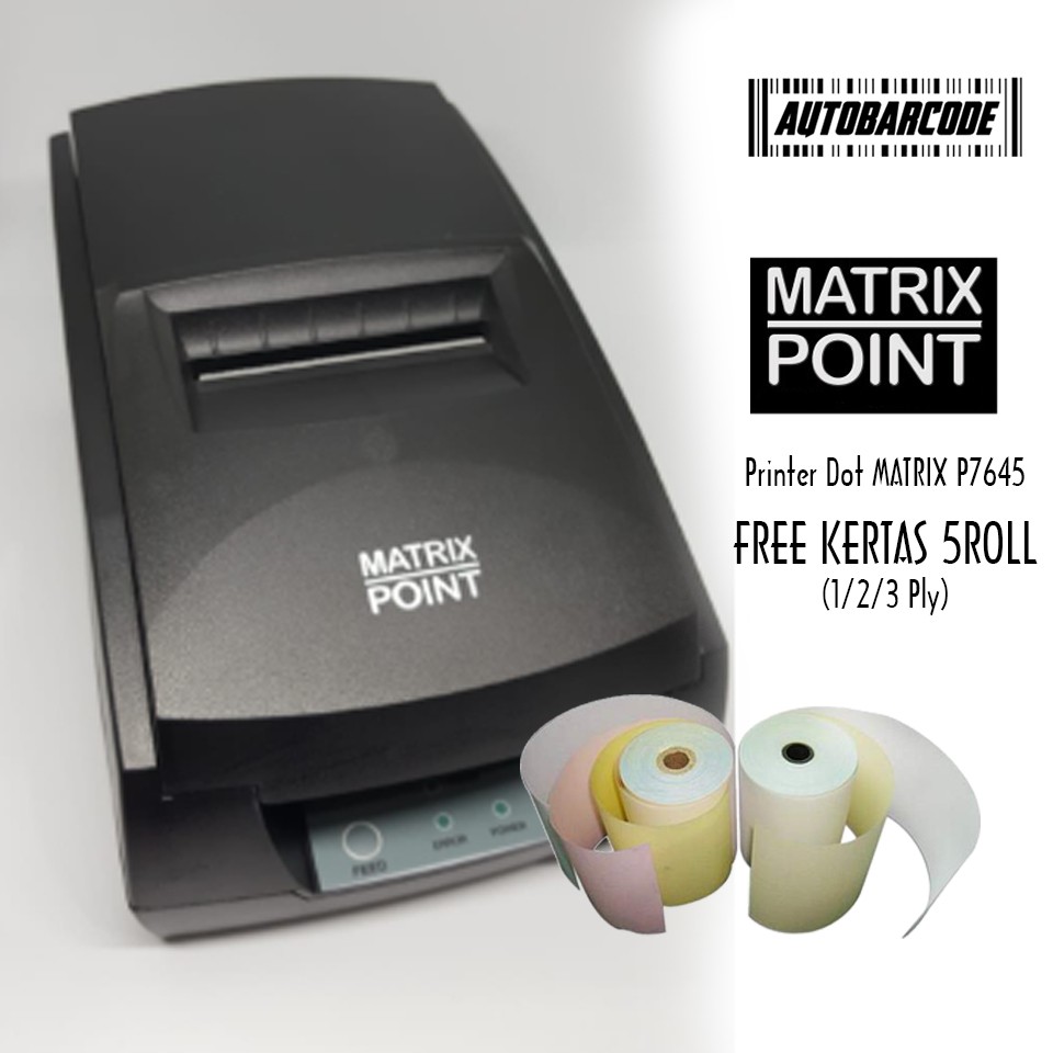 PRINTER KASIR/PRINTER STRUK 76 MM MATRIX POINT TM-P7645 USB