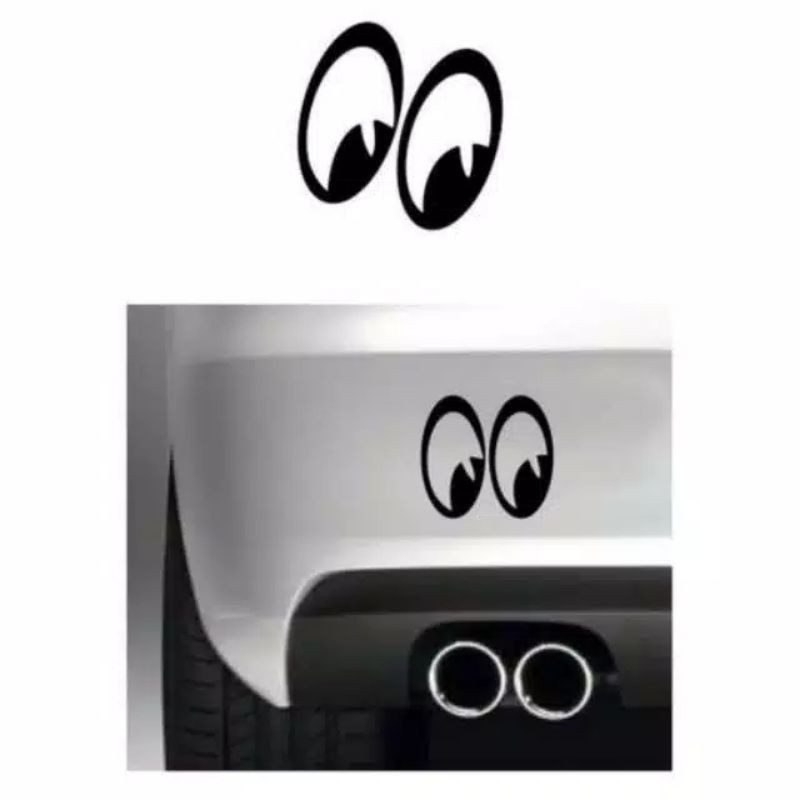 Sticker mobil lucu cutting sticker mobil