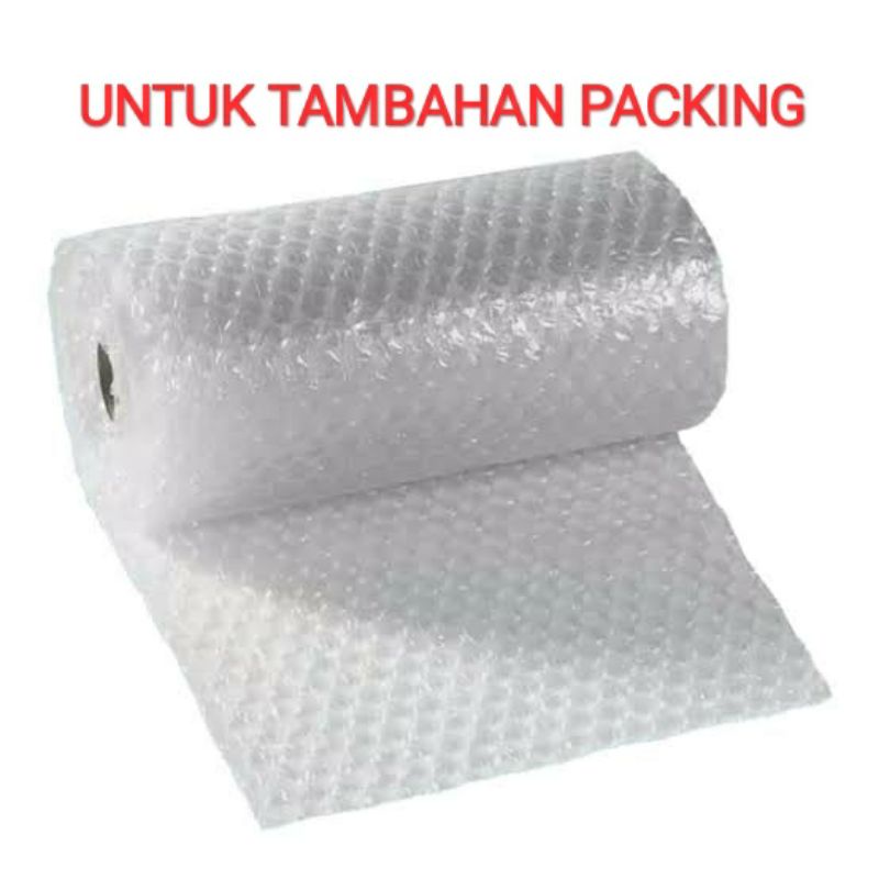 

Bubble wrap utk tambahan packing