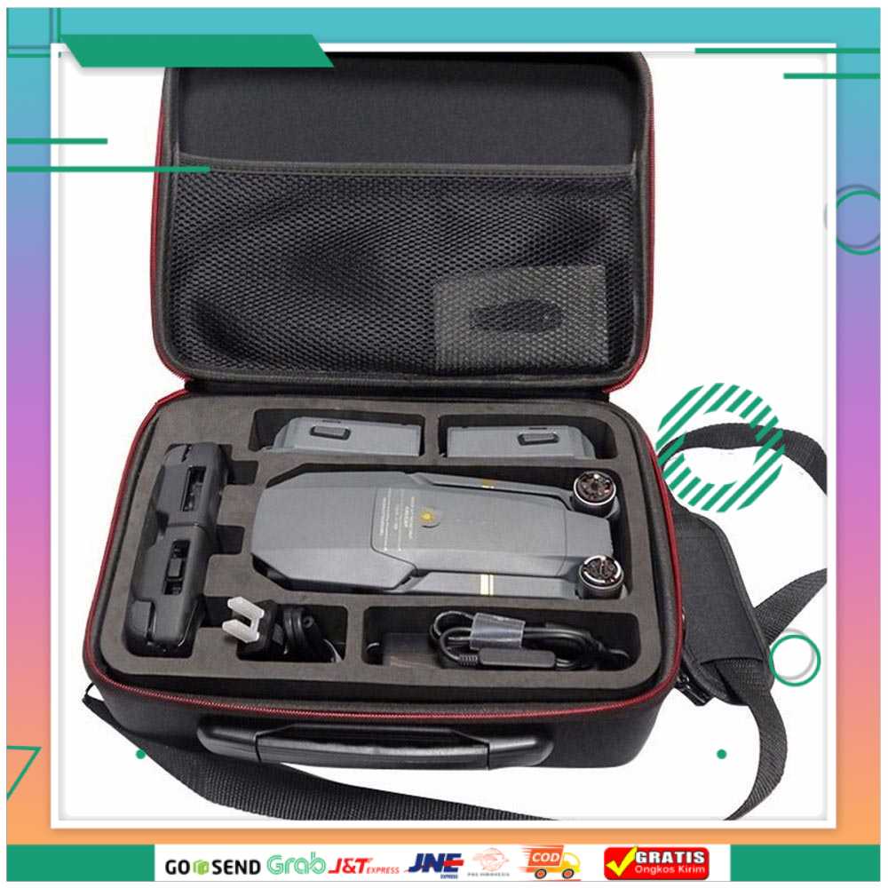 (BISA COD) FTIHSHPBEHORSE Tas Selempang Hardcase Drone untuk DJI Mavic Pro - EBSC102