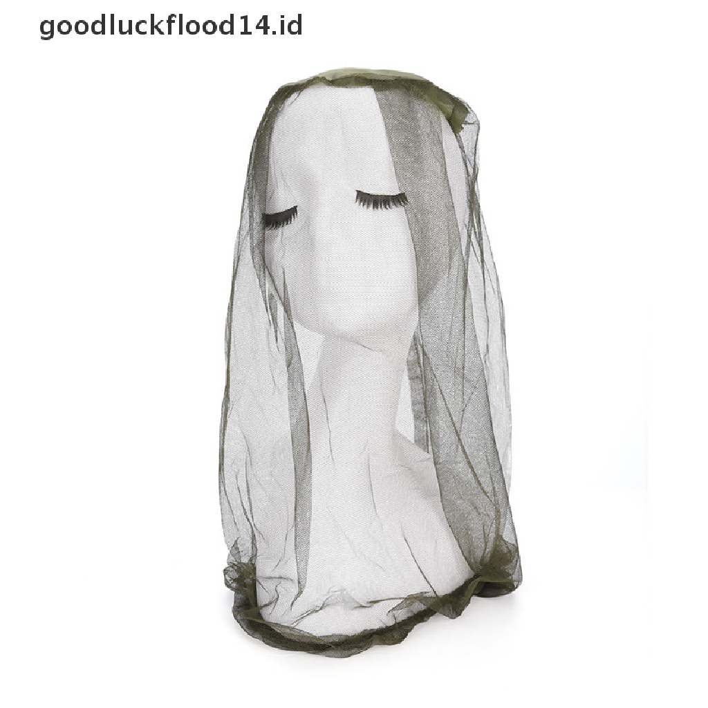 [OOID] Insect Mosquito Net Mesh Face Fishing Hunting Outdoor Camping Hat Protector Cap ID