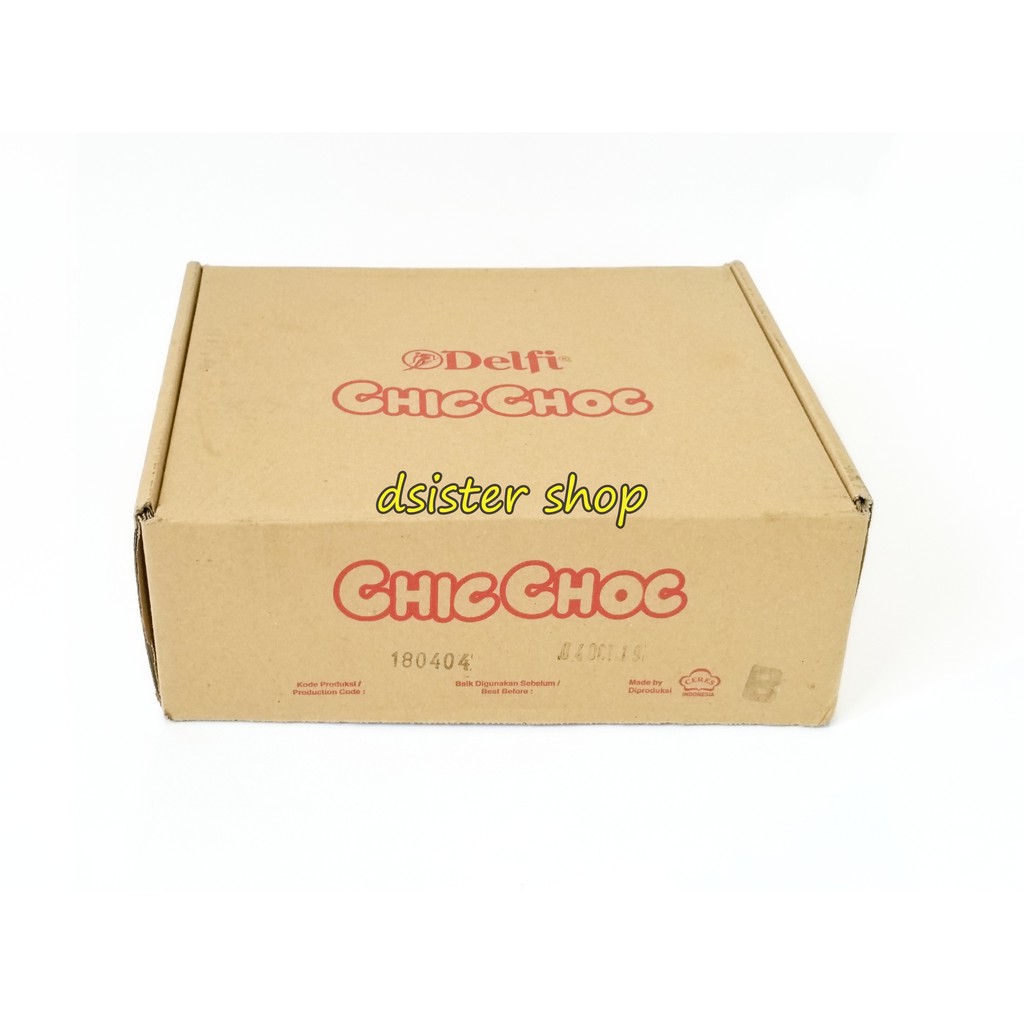 

Coklat Delfi Chic Choc Biscuit BOX isi 30 x 40gram