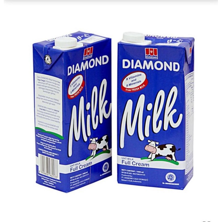

SUSU DIAMOND UHT 1 LITER | DIAMOND FULL CREAM