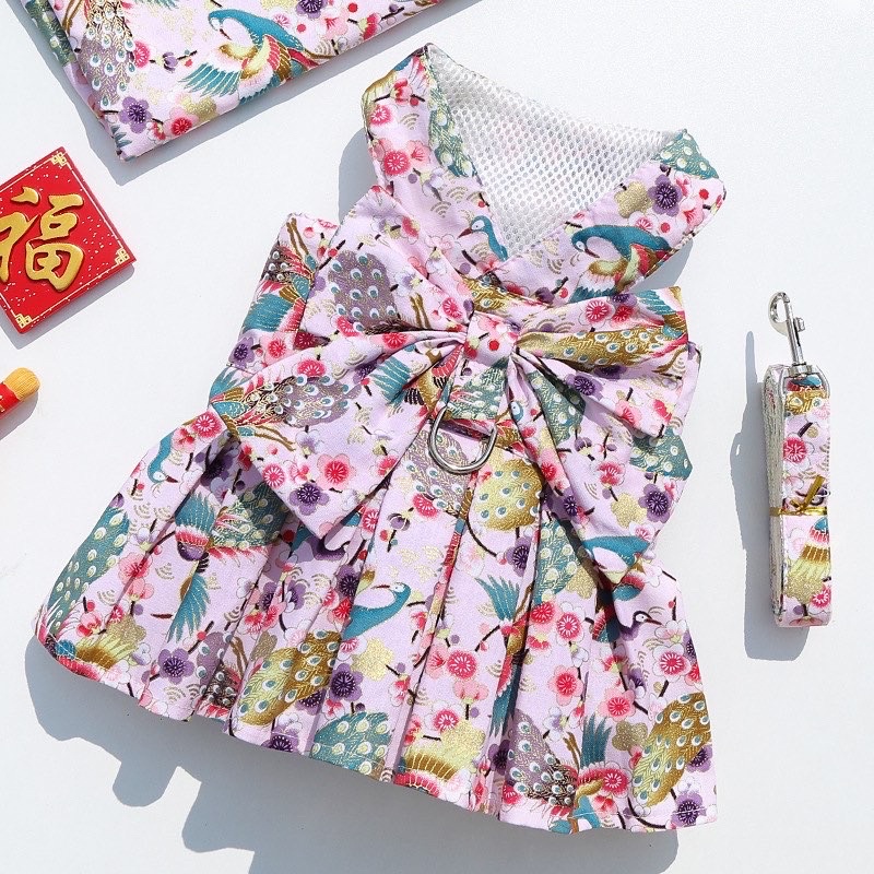 Keiko Kimono Japan dress harness set