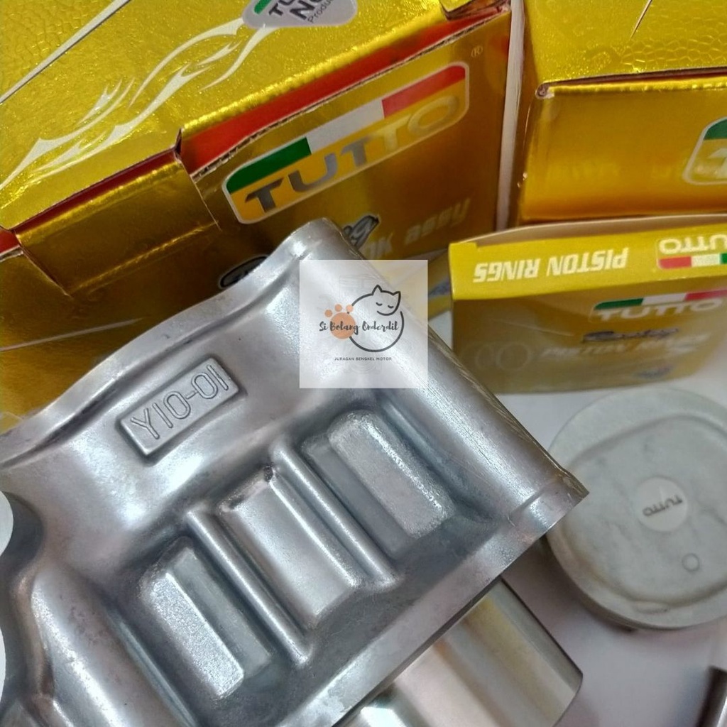 BLOK SEHER ASSY VIXION BORING ASSY CYLINDER BLOK KIT VIXION 150 BORE UP FOR JUPITER MX 135 CC PREMIUM TUTTO