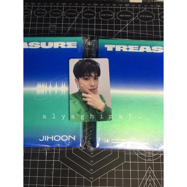 Photocard Treasure, ld the same Asahi, digipack jihoon, Manyo asahi event 4, pob bene benefit welcol