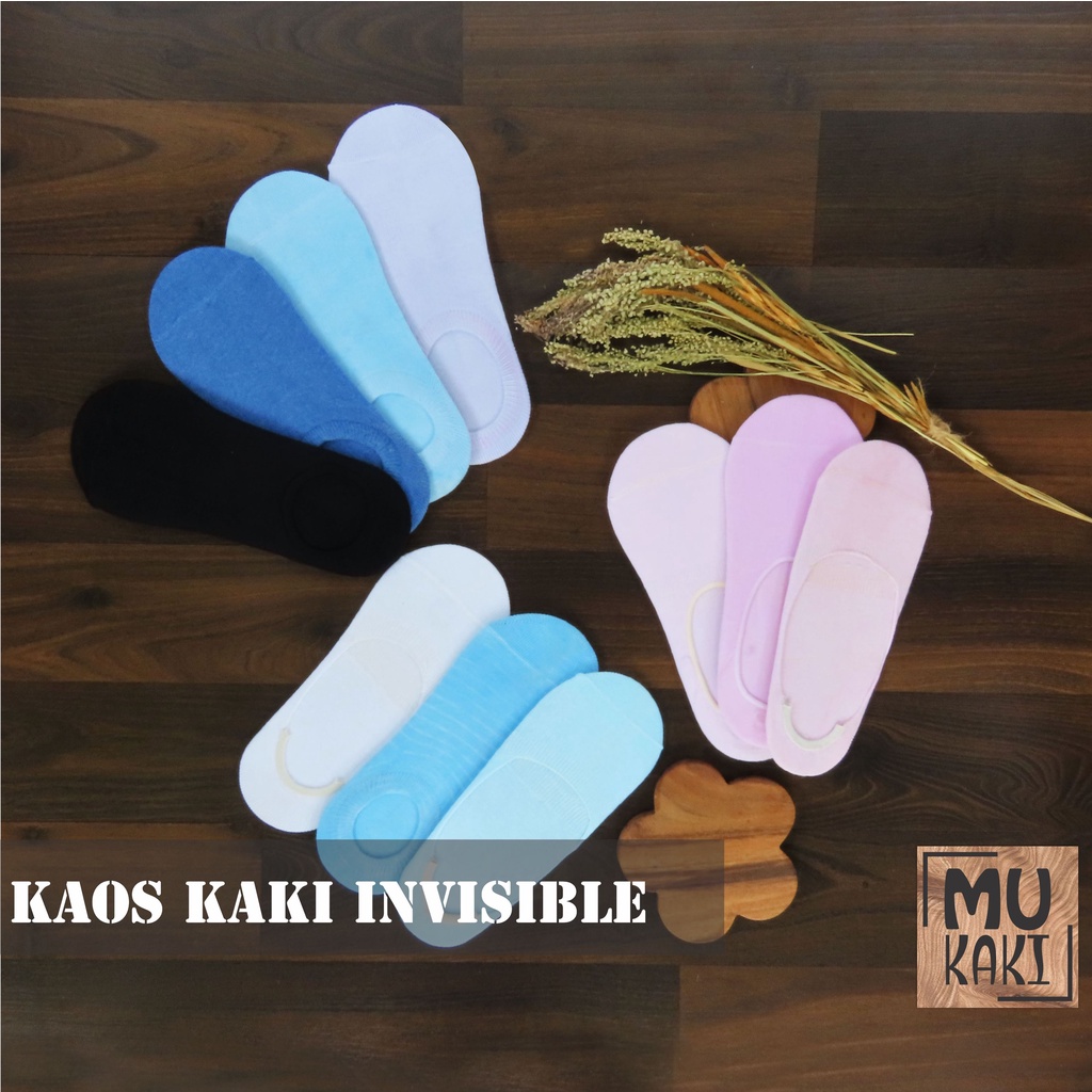 Kaos Kaki Pendek Hidden Socks / Invisible Socks Mukaki A