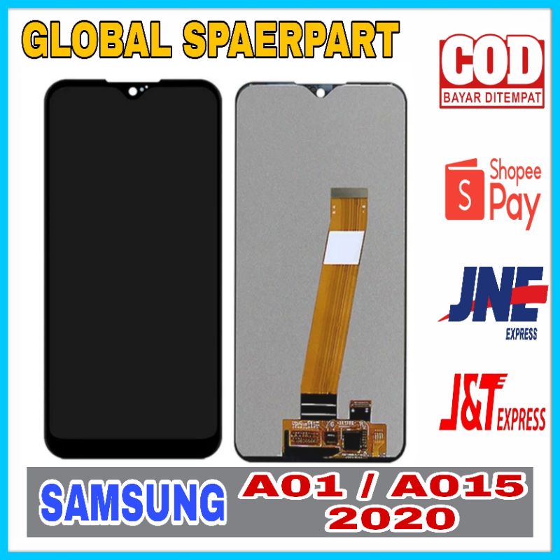 Lcd + Touchscreen Samsung A01 / A015 2020 Fullset Con Small / Con Kecil / Oled 2 (Lcd Murah / Lcd Mahal / Lcd Bagus / Lcd Mantap / Lcd HP / Lcd Hemat / Lcd Gaming / Lcd Handphone / Lcd Kaca / Lcd Android / Lcd Hape / Lcd Terang / Lcd Jernih)