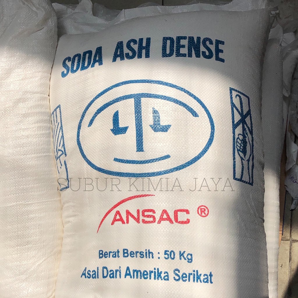 

Soda Ash / Abu Soda / Natrium Karbonat / Na2CO3 / 1 KG