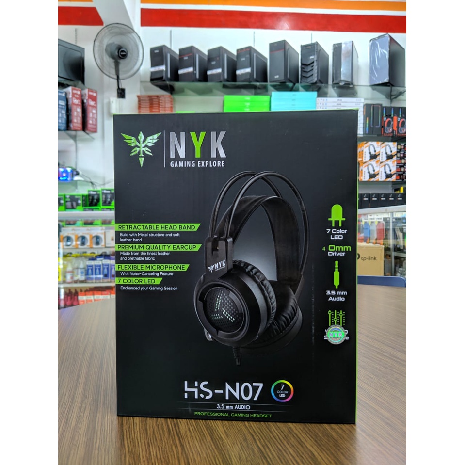 Headset Gaming NYK PHANTOM HS-N07 RGB