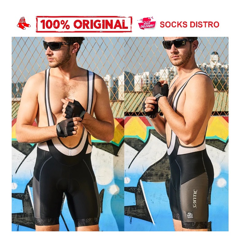 B81 BIB Short Sepeda Padding Santic