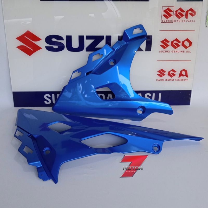 FAIRING UNDERCOWL GSX R150 BIRU ORIGINAL SUZUKI SGP