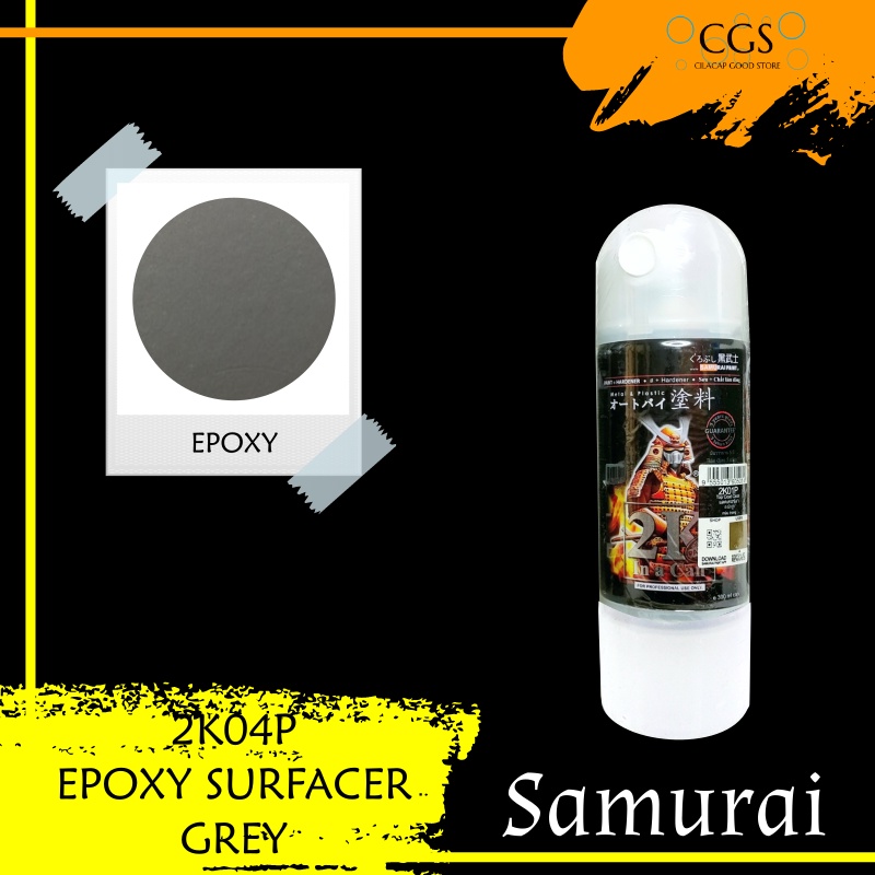 EPOXY Samurai 2K04P 300ml - epoksi samurai - pilok epoxy samurai - samurai epoxy - epoxy samurai pai