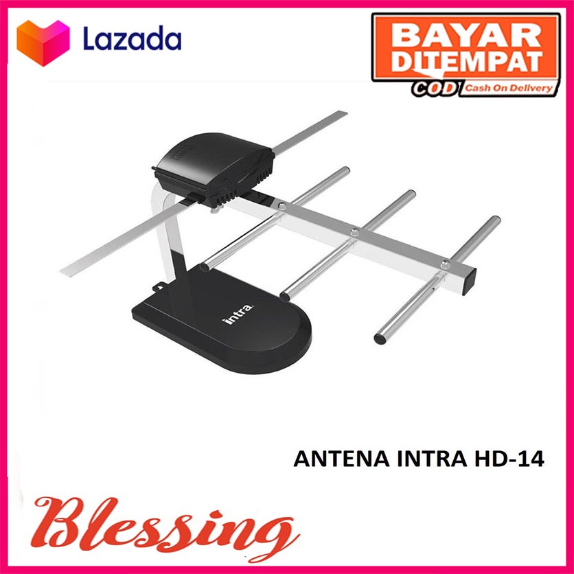 ANTENA TV INDOOR DIGITAL INTRA HD-14 ANTENA DALAM DIGITAL