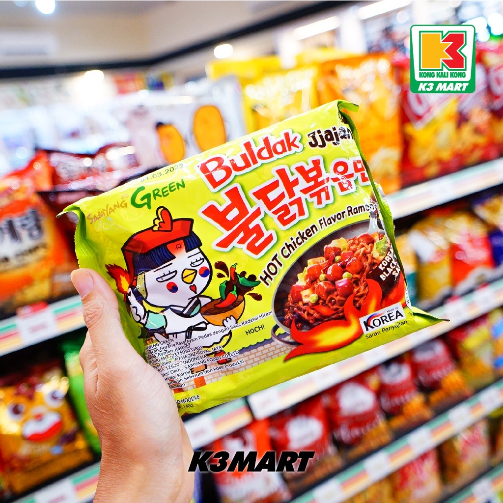 

Samyang Pack Ramen Hot Chicken Jjajang 140gr