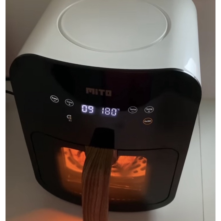 MITO AIR FRYER AF8 CRYSTAL SERIES FREE KERTAS ALAS