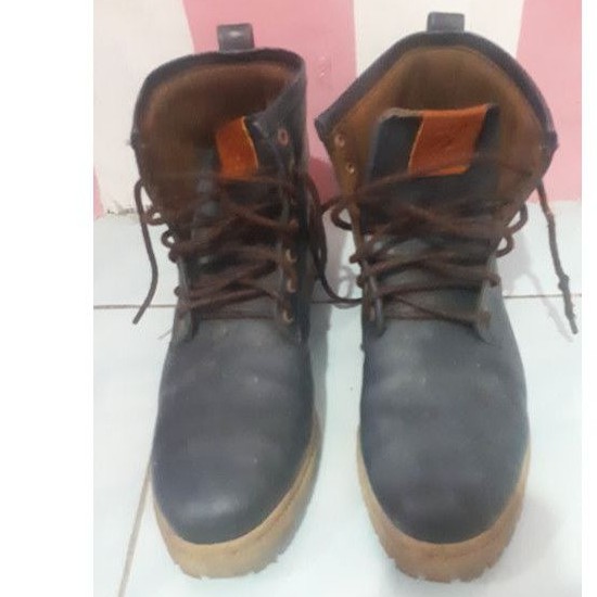 Sepatu Boots Nokha Rider Navy Preloved