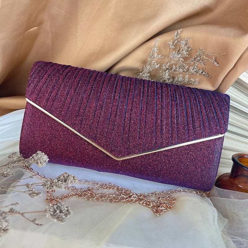 BJ29638 - BLACK/GOLD/GRAY/PINK/PURPLE/SILVER - TAS CLUTCH PESTA BLINK MEWAH SLEMPANG TALI RANTAI WANITA FASHION IMPORT MODIS ELEGAN TERMURAH TERLARIS TERBARU BAGSTORE JAKARTA TAS BATAM JT9638