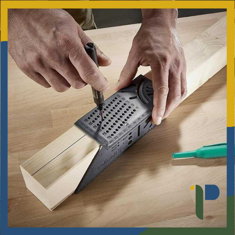 

[TERMURAH] Penggaris Mark Line Gauge T-Type Ruler 90 Degree Houkiper - HK3D [PONG15]