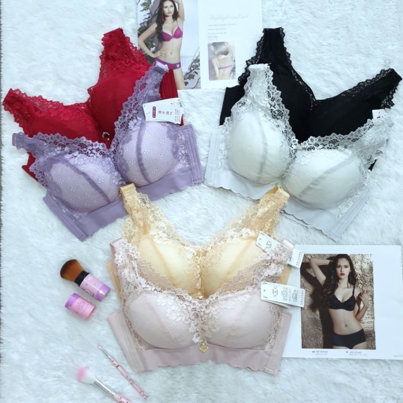 Bh Fashion 1986 Big Cup Sayap Lebar | Bra Seamless [Tanpa Jahitan]  sayap Lebar Tanpa Kawat Kait 4