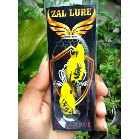 2pcs SOFT FROG ZAL LURE. umpan karet. umpan casting. umpan gabus. umpan mainan. umpan palsu.