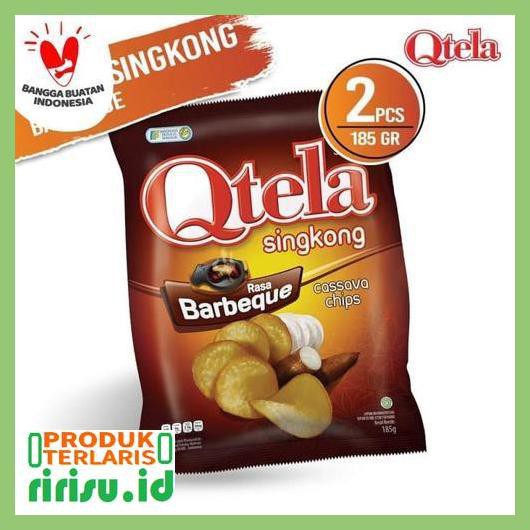 

8Tuf78F7- Qtela Singkong Barbeque 185 Gr - 2 Pcs 7Ti7Tgjtu-