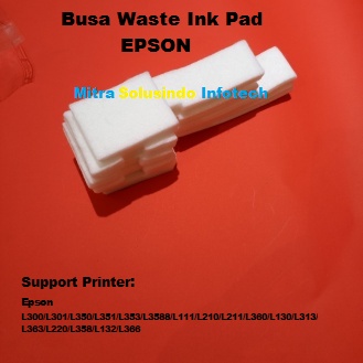 Ink Pad Epson L110 L120 L130 L210 L220 L300 L310 Inkpad Busa Pembuangan L350 L355 L360 L365