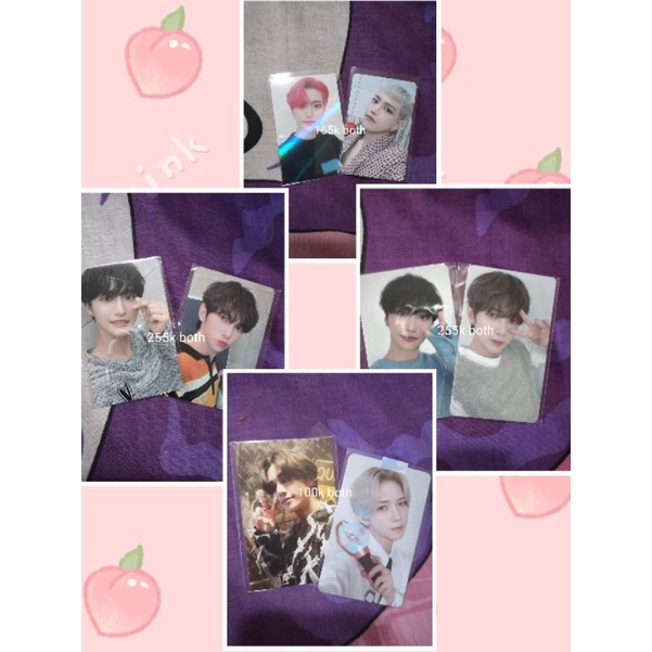 (BOOKED) PHOTOCARD YES24 DAN MUART 2.0 SEONGHWAN DAN YEOSANG