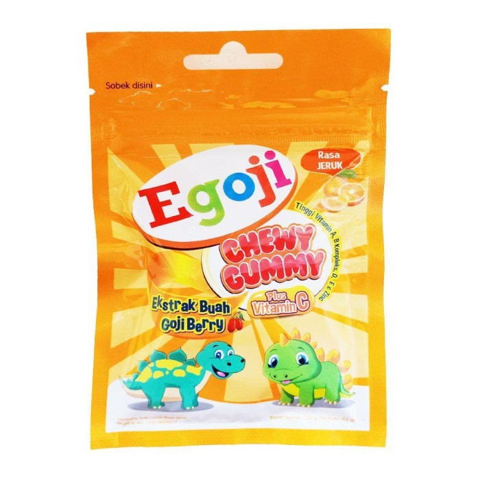 Egoji Gummy Vitamin Hisap Per Sachet ORIGINAL-BPOM