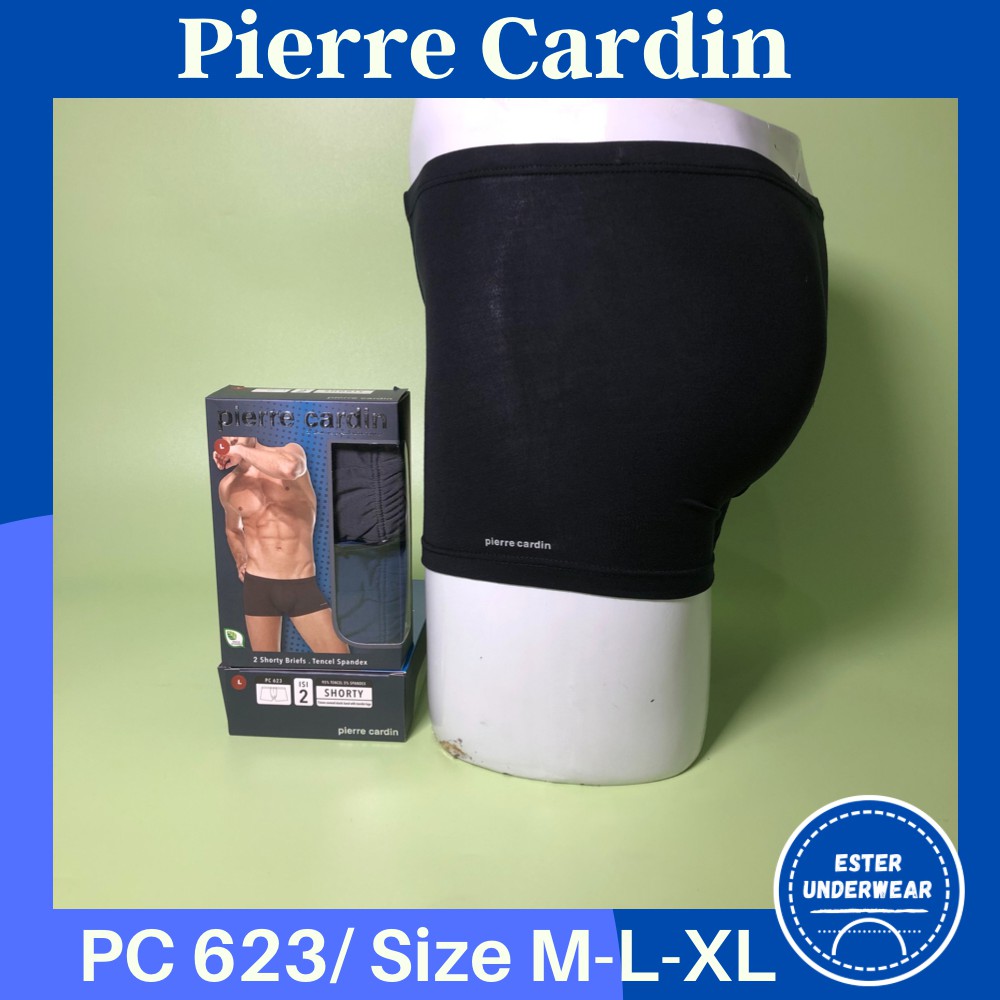 Celana Boxer Pria PIERRE CARDIN Import PC-623 ISI 2 PCS